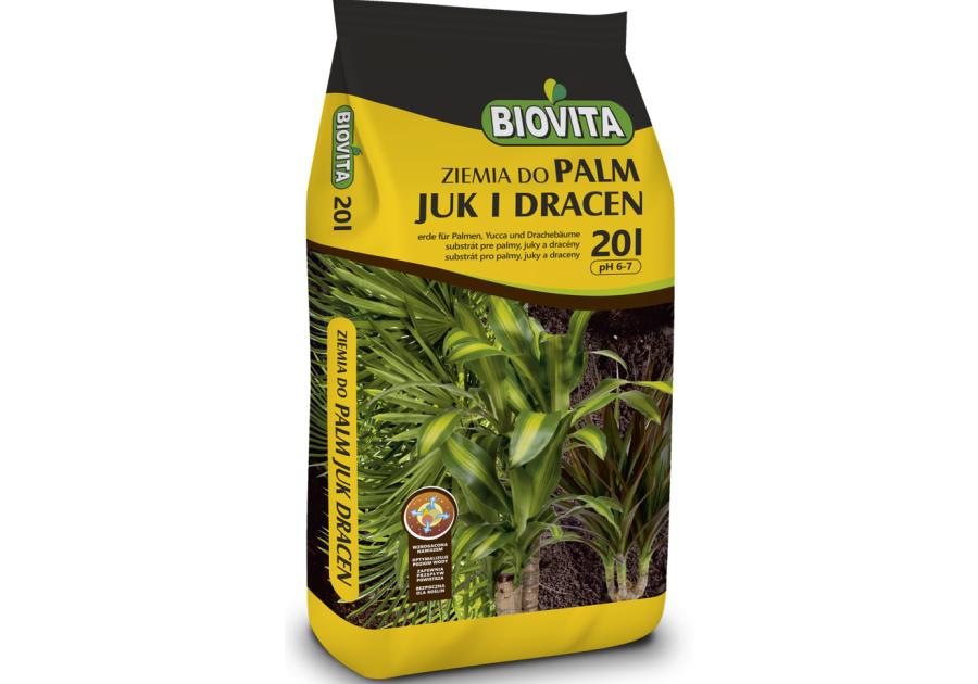 Zdjęcie: Ziemia do palm, juk i dracen 20l BIOVITA