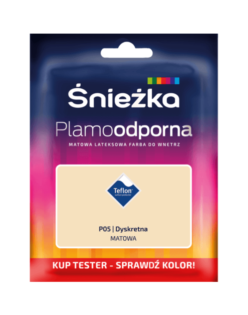 Zdjęcie: Tester farba plomoodporna dyskretna 30 ml ŚNIEŻKA