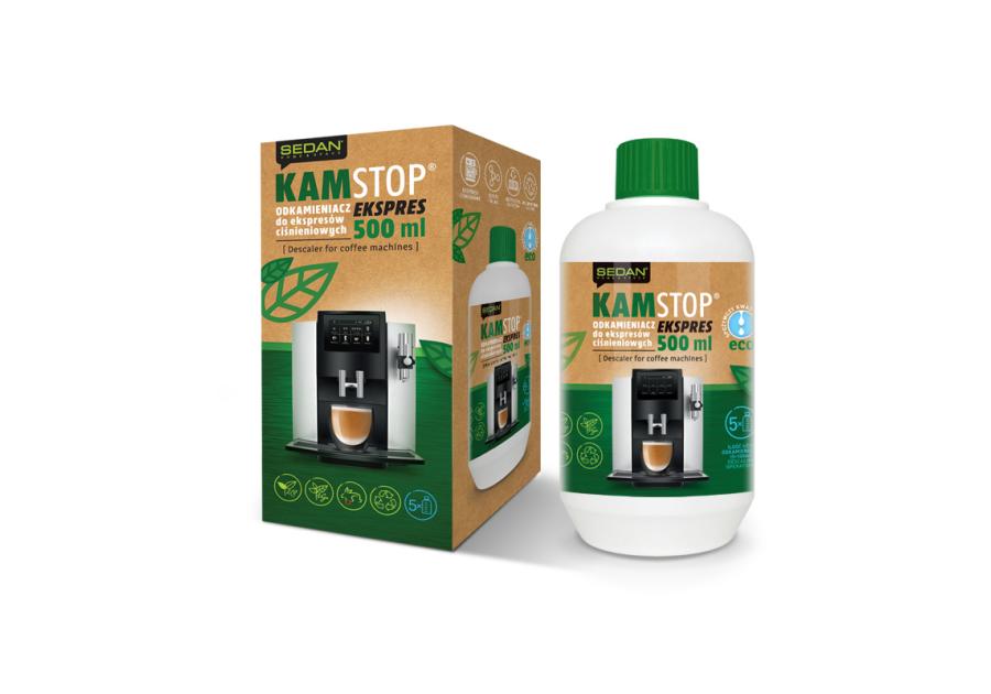 Zdjęcie: Odkamieniacz do ekspresów 500 ml Kamstop ekspres SEDAN