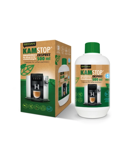 Zdjęcie: Odkamieniacz do ekspresów 500 ml Kamstop ekspres SEDAN