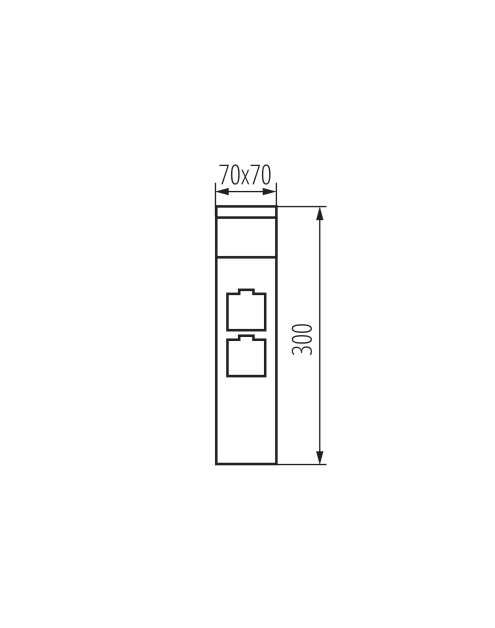 Zdjęcie: Oprawa ogrodowa Dasten 30 F SO B KANLUX