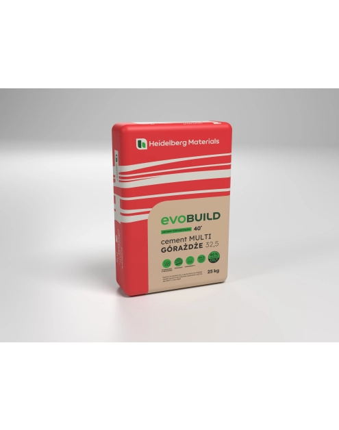 Zdjęcie: Cement Multi 32,5 (CEM II/C-M(V-LL)32,5R) 25kg GÓRAŻDŻE CEMENT