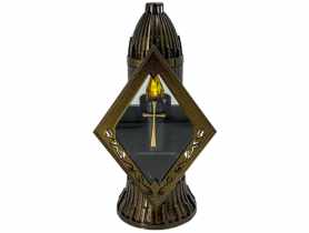 Znicz Tabliczka z wkładem LED SANTA MAROZZA