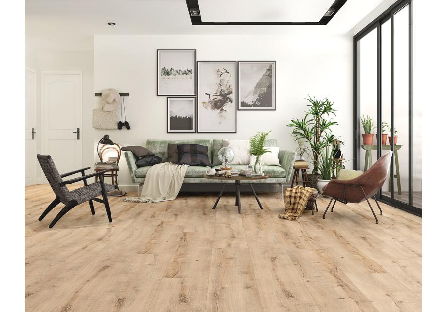 Zdjęcie: Panele podłogowe Rustic Oak Beige CLASSEN