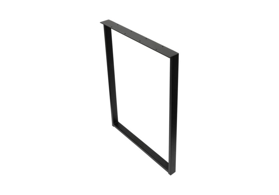 Zdjęcie: Noga meblowa industrialna typ Loft 56x72 cm czarna struktura 40x20 METRO