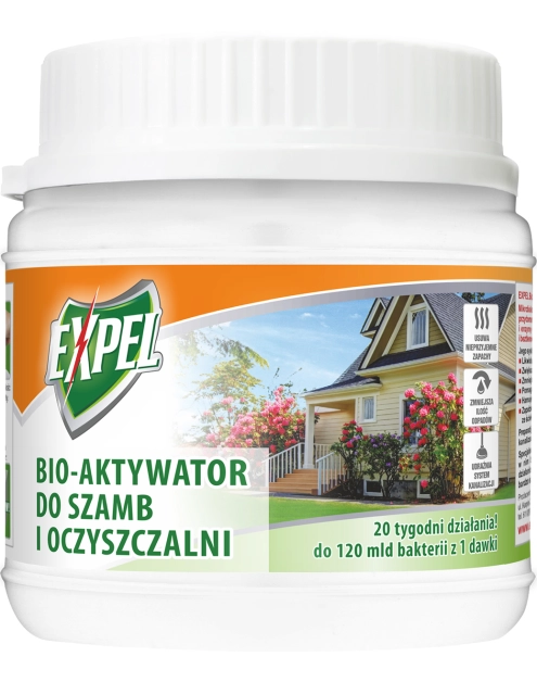 Zdjęcie: Aktywator do szamb Bio 0,5 kg EXPEL