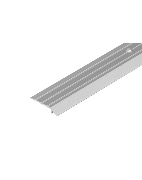 Zdjęcie: Profil progowy ochronny skośny aluminium anoda 30 mm 0,9 m srebrny CEZAR