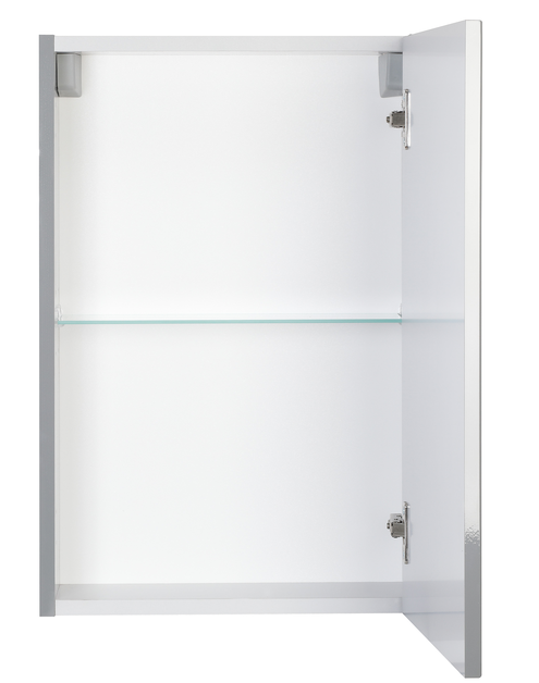 Zdjęcie: Szafka wisząca 40x60x16 cm, 1 drzwi, szara, System c szary ASTOR