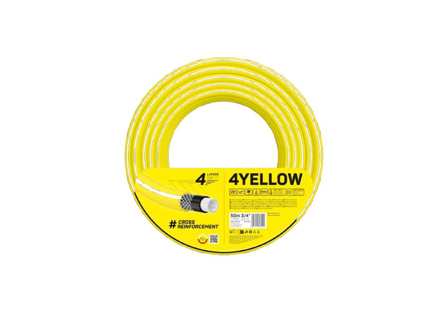 Zdjęcie: Wąż ogrodowy Yellow 3/4" 50 m CELLFAST