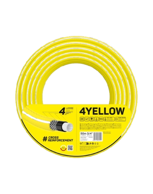 Zdjęcie: Wąż ogrodowy Yellow 3/4" 50 m CELLFAST