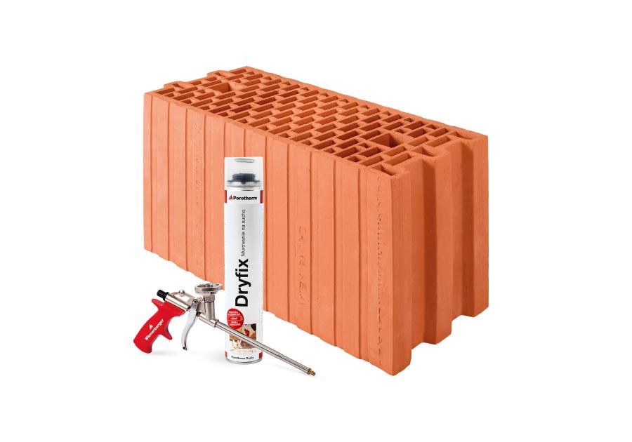 Zdjęcie: Pustak ścienny Porotherm 18,8 PW kl.15/72 Dryfix WIENERBERGER