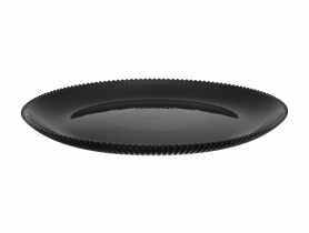 Talerz płytki Aurora Black 26,5 cm Galicja