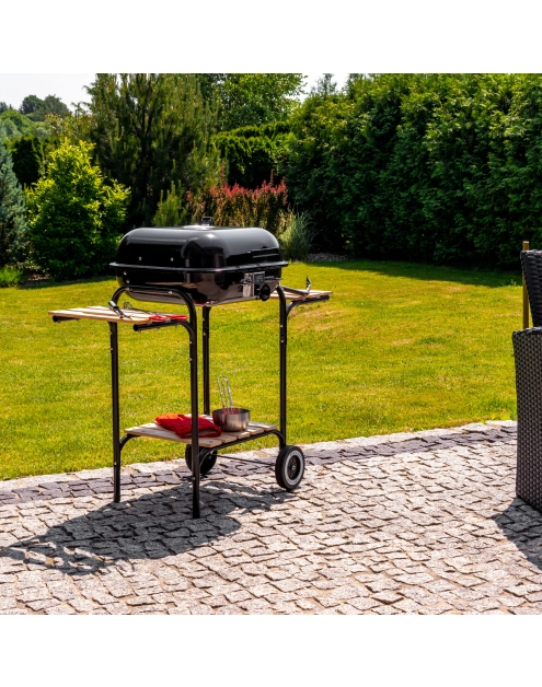 Zdjęcie: Grill węglowy z pokrywą MIRPOL