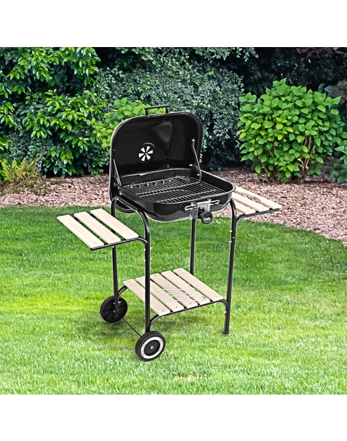 Zdjęcie: Grill węglowy z pokrywą MIRPOL