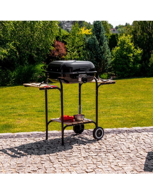 Zdjęcie: Grill węglowy z pokrywą MIRPOL