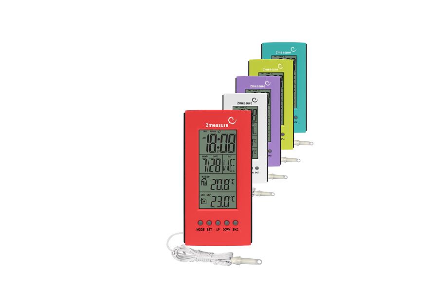 Zdjęcie: Termometr z zegarem 2MEASURE