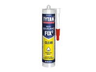 Zdjęcie: Klej montażowy bezbarwny FIX2 Clear 290 ml TYTAN PROFESSIONAL