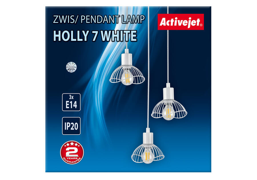 Zdjęcie: Lampa wisząca AJE-HOLLY 7 White 3xE14 ACTION