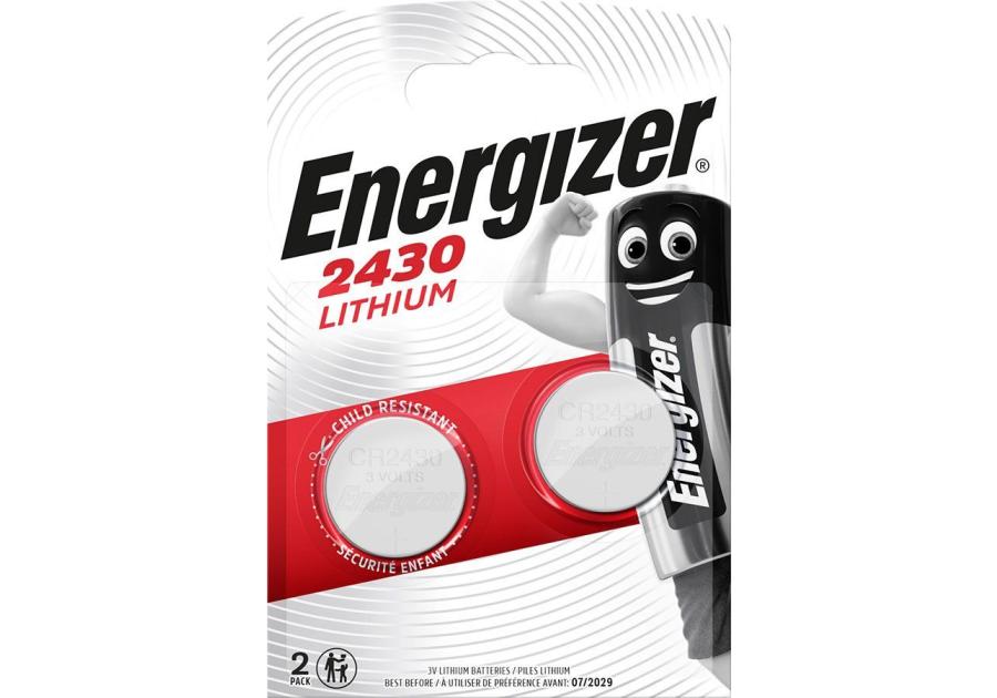 Zdjęcie: Bateria specjalistyczna litowa CR2430 blister 2 szt. ENERGIZER