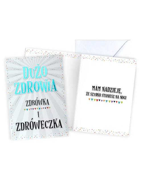 Zdjęcie: Karnet V-072 Dużo zdrowia KUKARTKA