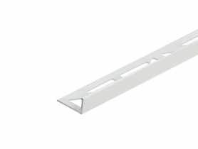 Profil do glazury narożny 8 mm biały połysk 2,5 m CEZAR