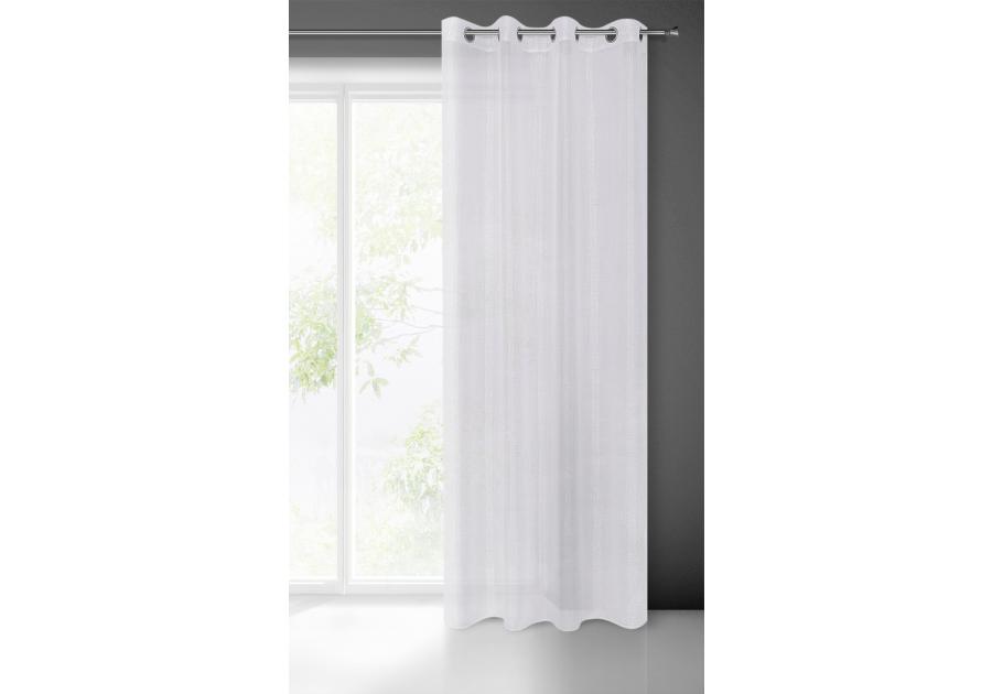 Zdjęcie: Zasłona gotowa Emma 140x250 cm biały EUROFIRANY