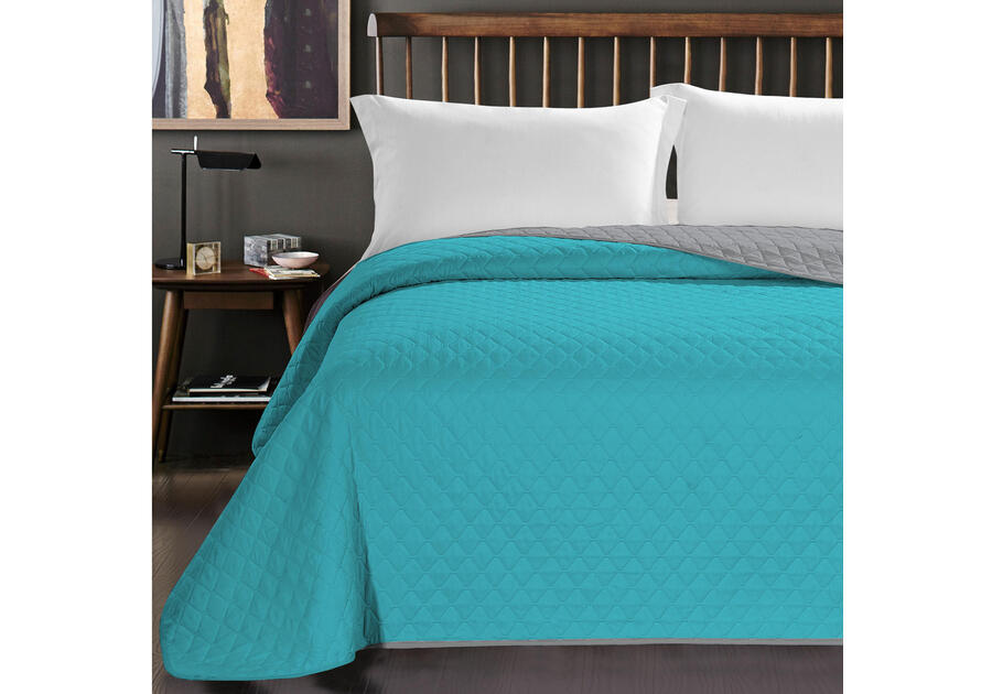 Zdjęcie: Narzuta Axel turq+steel 220x240 cm DECOKING