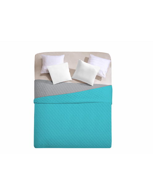 Zdjęcie: Narzuta Axel turq+steel 220x240 cm DECOKING