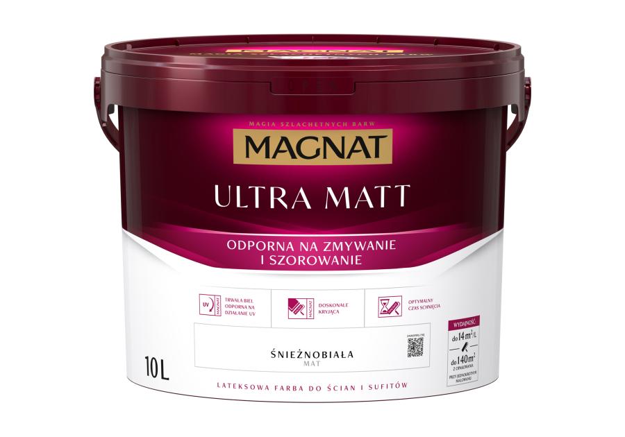 Zdjęcie: Emulsja Ultra matt biały 10L MAGNAT