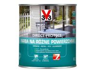 Zdjęcie: Farba na różne powierzchnie Direct Protect satyna błękit atlantycki 0,75 L V33