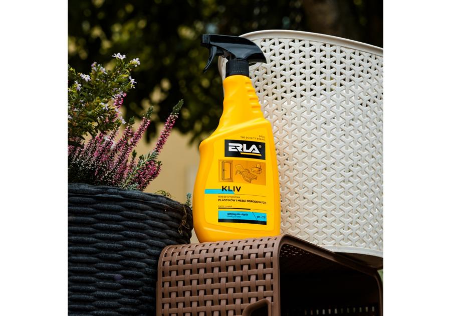 Zdjęcie: Środek do czyszczenia platiku i tworzyw sztucznych Kliv 750 ml ERLA