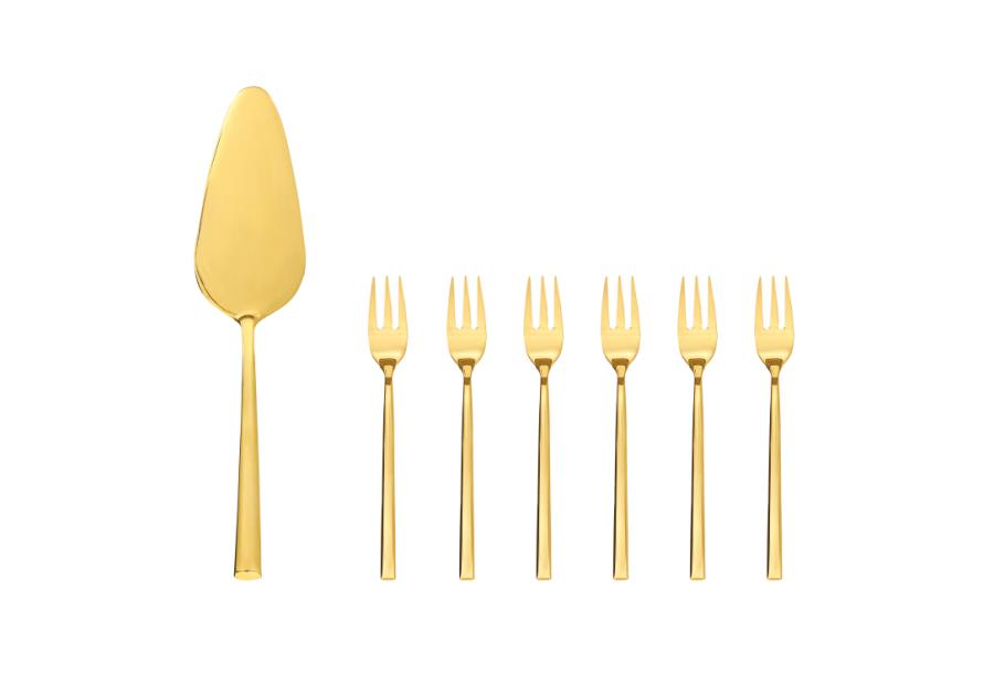 Zdjęcie: Zestaw do ciasta 7 elementów COMO GOLD