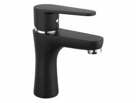 Bateria umywalkowa stojąca Algeo Black FERRO