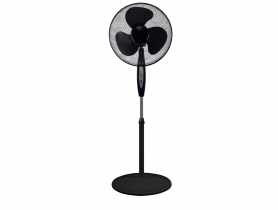 Wentylator podłogowy 40 cm 45 W czarny PSB