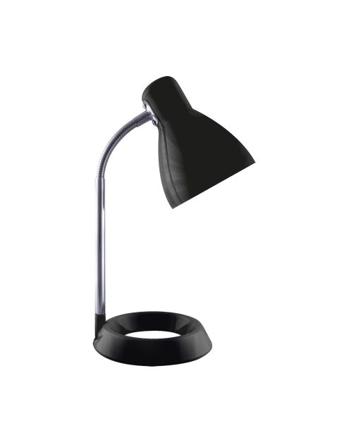 Zdjęcie: Lampka biurkowa Kati E27 kolor czarny max 15 W STRUHM