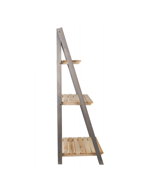 Zdjęcie: Kwietnik regał rozkładany drewniany szary TIN TOURS