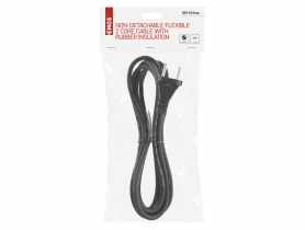 Przewód przyłączeniowy guma 1,0mm, 3m czarny EMOS