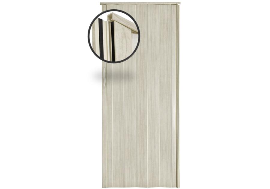 Zdjęcie: Drzwi harmonijkowe ST3AM 83x202,5 cm Dąb Alaska STANDOM