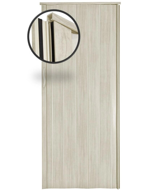 Zdjęcie: Drzwi harmonijkowe ST3AM 83x202,5 cm Dąb Alaska STANDOM