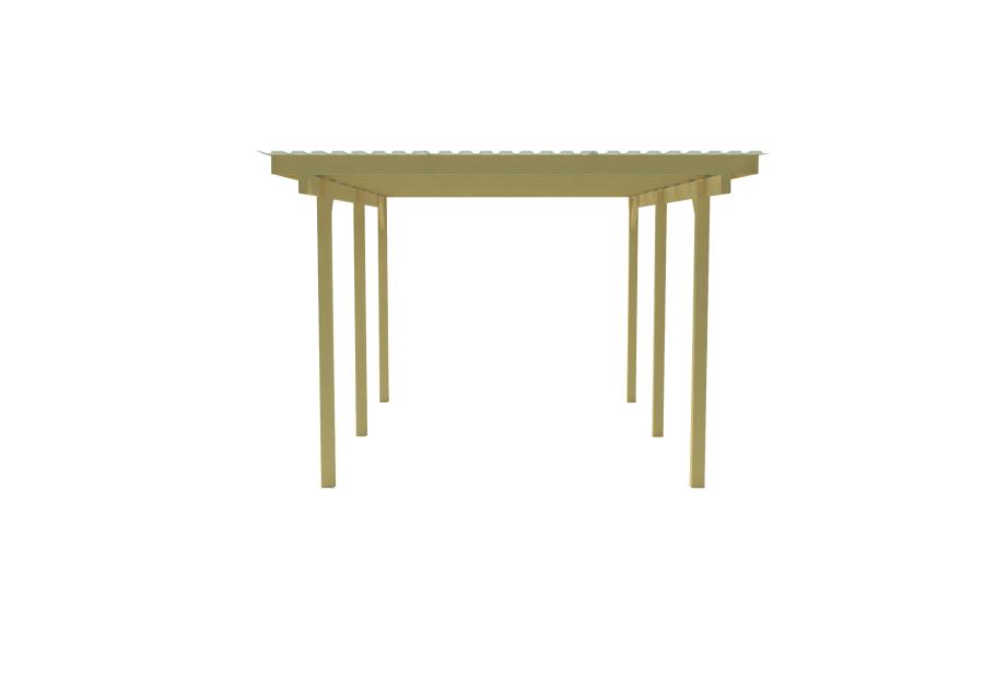 Zdjęcie: Wiata jednostanowiskowa 303x505 cm z pokryciem SOBEX