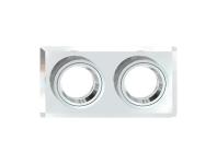 Zdjęcie: Sufitowa oprawa punktowa Stan L kolor przezroczysty/chrom 2 x 50 W GU10 STRUHM