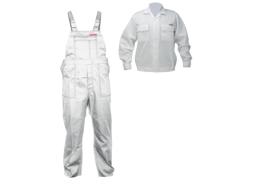 Zdjęcie: Ubranie komplet bluza + ogrodniczki L 182/100-104 białe LAHTI PRO