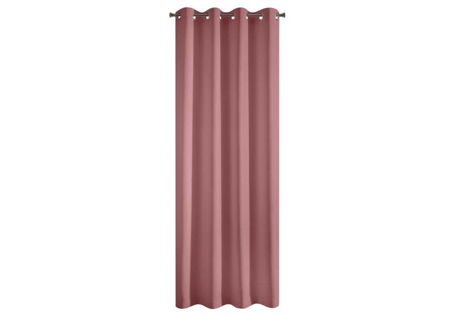 Zdjęcie: Zasłona gotowa Rita 140x250 cm ciemnoróżowy EUROFIRANY