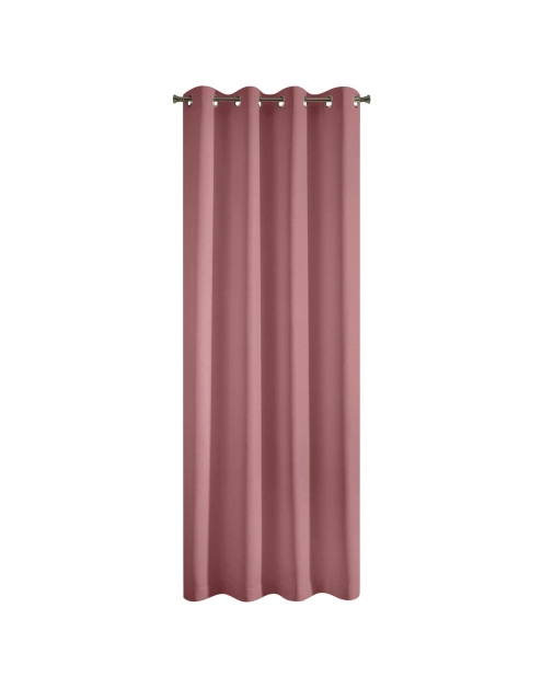 Zdjęcie: Zasłona gotowa Rita 140x250 cm ciemnoróżowy EUROFIRANY