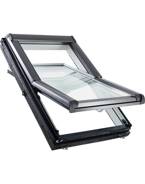 Zdjęcie: Okno obrotowe Designo R45, PVC, 74x118 cm z termo-blokiem WD ROTO