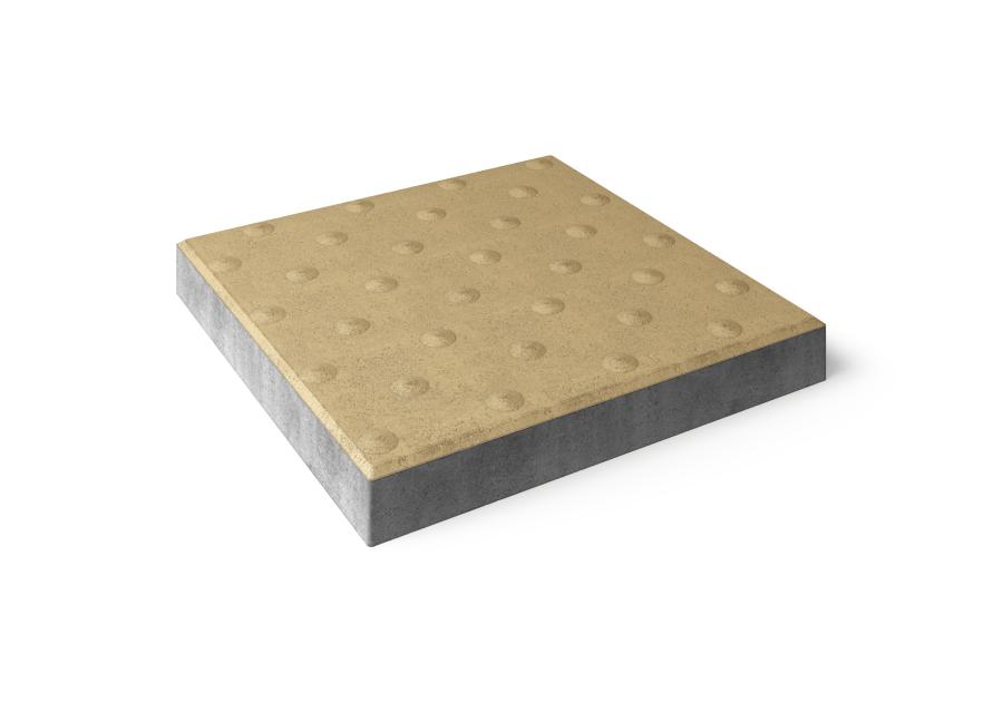 Zdjęcie: Płytka chodnikowa Stop żółta BETARD