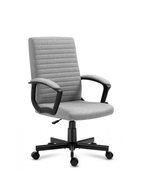 Zdjęcie: Fotel Ivo tapicerowany tkaniną kolor szary TS INTERIOR