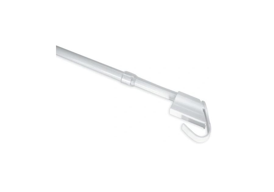 Zdjęcie: Pręt do zazdrostki 10/12 mm 75-125 biały GARDINIA