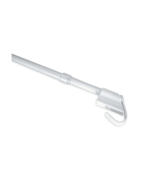 Zdjęcie: Pręt do zazdrostki 10/12 mm 75-125 biały GARDINIA