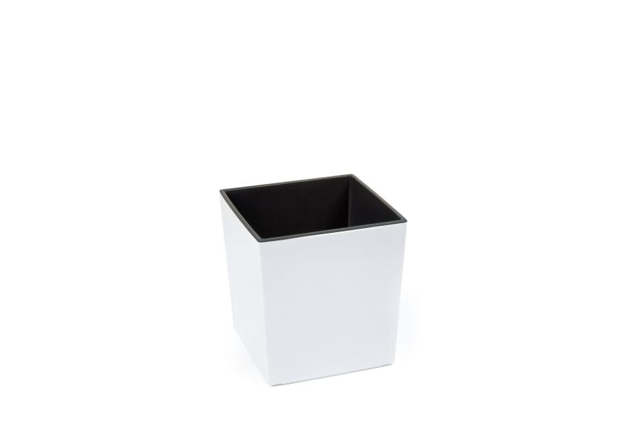 Zdjęcie: Doniczka Juka 19x19 cm biała LAMELA